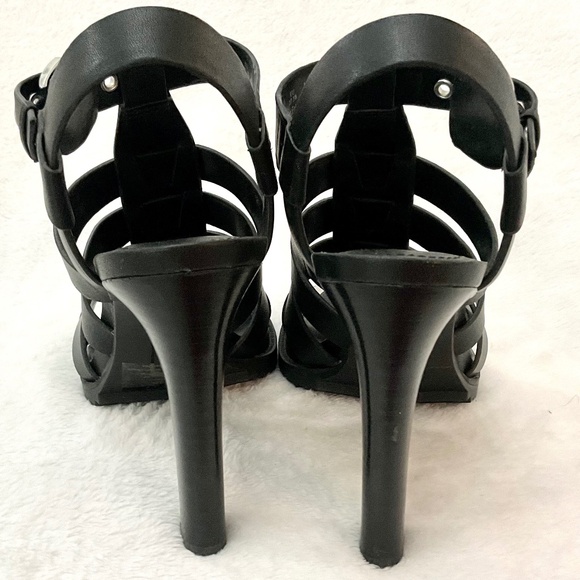 DKNY  BRIA SLINGBACK SANDAL Studded Strappy open toe  Leather Gladiator Size 7M - Picture 12 of 15